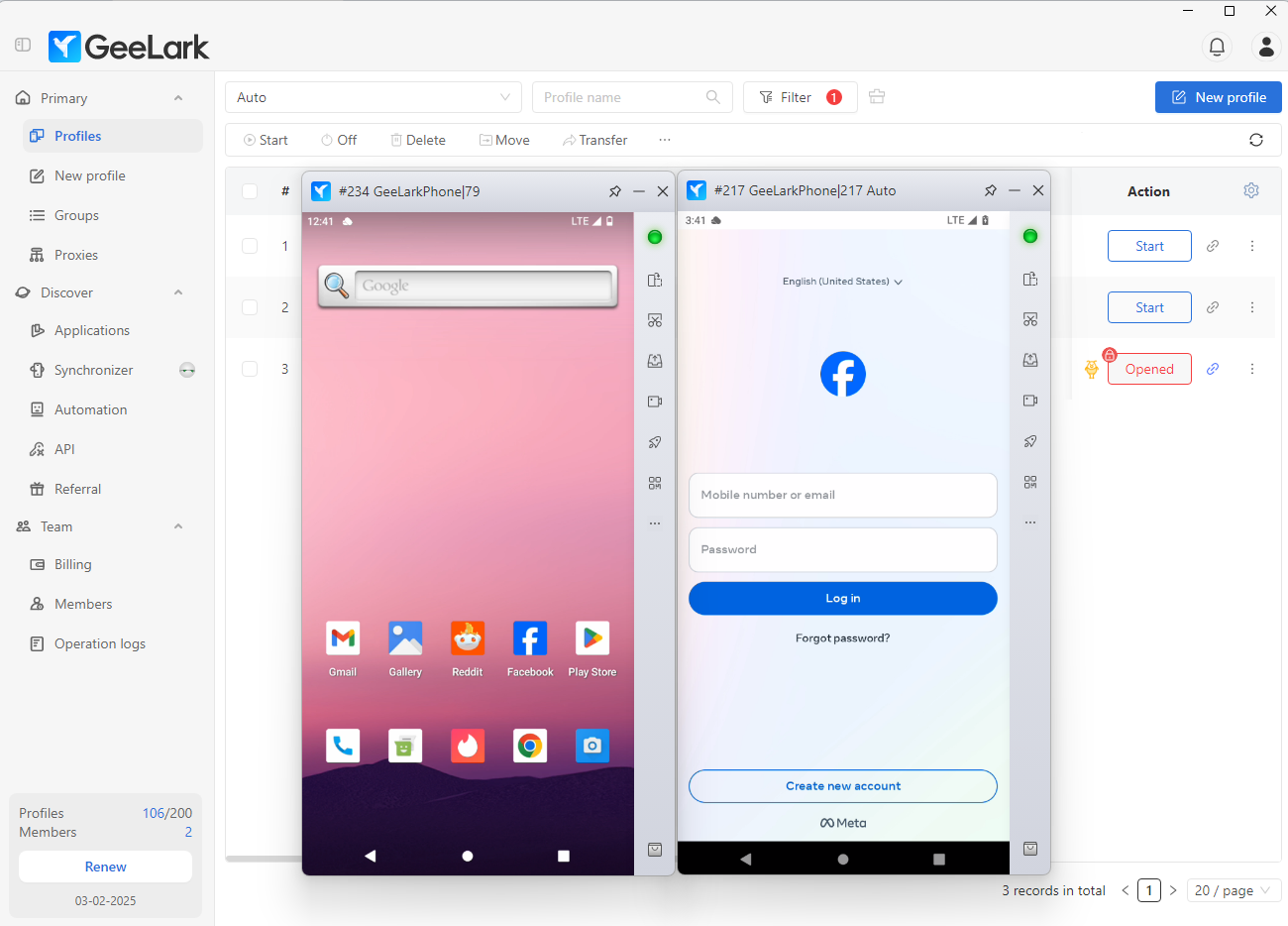 Real Android Environment for Automating Phone Farms